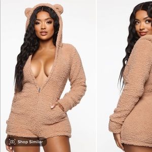 Baby Bear Hug PJ Romper Onesie